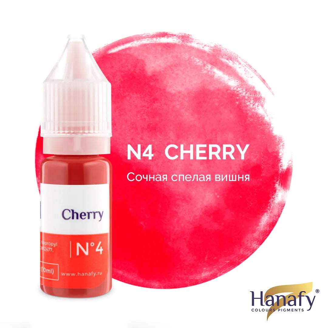 Dudak Pigment No4 | Kiraz | 10 ml - Hanafy Cherry | Zarina